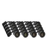 20 stuks GU10 inbouwspot Inno88 Buiten - Zwart, IP44, goedgekeurd voor isolatie
