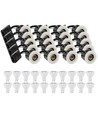 20 stuks LEDlife inbouwspot Inno88 Buiten - Incl. 6W GU10, Wit, IP44, goedgekeurd voor isolatie