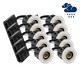 10 stuks GU10 inbouwspot Inno88 Buiten - Wit, IP44, geschikt voor installatie in isolatie