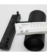 30W 3-fase dimbare RA92 PRO-CCT spanningsrail spot - 120lm/W, zwart, instelbare CCT + helderheid, 3900lm, flikkervrij