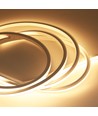 5m 7,5W/m AnyCut Neon Flex 10x10 Warm wit LED strip - 12V DC, geen knipafstand