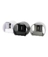6W Up/Down Wandlamp ovaal - 3000K, Wit, Verstelbare stralingshoek