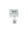 10W breedstraler met sensor - IP44, wit, werklamp, PIR-sensor