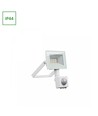 10W breedstraler met sensor - IP44, wit, werklamp, PIR-sensor