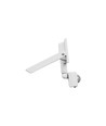 10W breedstraler met sensor - IP44, wit, werklamp, PIR-sensor
