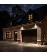 10W breedstraler met sensor - IP44, wit, werklamp, PIR-sensor