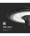 V-Tac 120W ronde LED straatlamp - Ø60mm, IP65