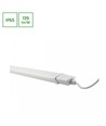 120cm 36W LED-armatuur met stekker en schakelaar - IP65, 2m kabel + stekker, aan/uit