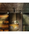 Madara Libra GU10 Fitting - 230V, 65x160x232, Zwart, zonder lichtbron