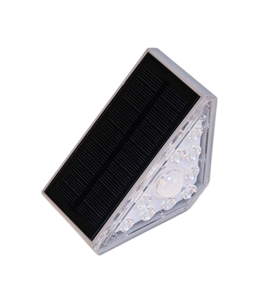 2 stuks Solarlamp sensor trapverlichting - Beweging + schemersensor, IP54