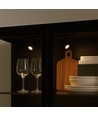 PicoTrack 3,5W Mini LED railsspot - Zwart, Geschikt voor PicoTrack rails, RA92, 24V