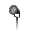 GU10 tuinspot met grondpen - aluminium behuizing, zwart, IP65