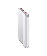 10000mAh Powerbank, 22.5W - Ultra slim, aluminium, wit, fast charger