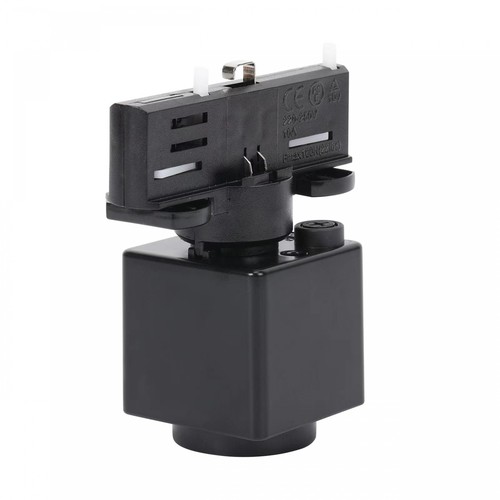 SPS2 Adapter Slim - 3-fase, met stopcontact, zwart, Spectrum