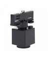 SPS2 Adapter Slim - 3-fase, met stopcontact, zwart, Spectrum