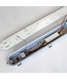150cm 60W armatuur HiCRI, doorvoerbedraad - IP65, RA90, flikkervrij