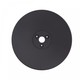 Plaat voor Spectrum wandlamp - Ø30cm, hoogte 3cm, rond, zwart