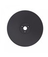 Zwarte basis voor Piatta 12W gevelverlichting - Ø30cm, hoogte 3cm, rond, zwart, accessoire voor Piatta serie