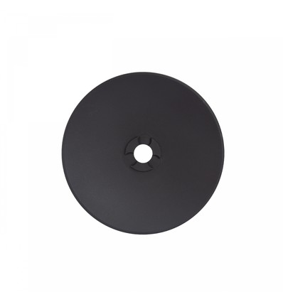 18W Ø24cm Piatta wand/plafondlamp - IP44, zwart, CCT, binnen / buiten, incl. lichtbron