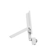 50W breedstraler met sensor - IP44, wit, werklamp, PIR-sensor