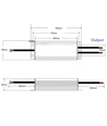 100W / 24V DC dimbare voeding - 4.17A, IP67, Triac
