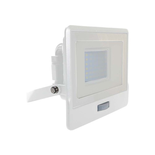 30W LED-breedstraler met sensor - Wit, werklamp, Samsung LED-chip