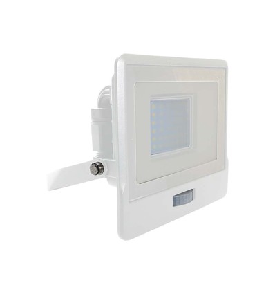 30W LED-breedstraler met sensor - Wit, werklamp, Samsung LED-chip