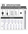 Gatenzagenset 13-delig - Ø16-76mm, aluminium koffer
