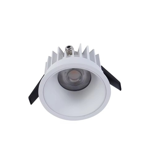 10W Ø8,5cm inbouwspot dimbaar RA99 - IP54, zaagmaat: Ø7,5 cm, afmetingen: Ø8,5 cm, witte rand