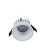 10W Ø8,5cm inbouwspot dimbaar RA99 - IP54, zaagmaat: Ø7,5 cm, afmetingen: Ø8,5 cm, witte rand