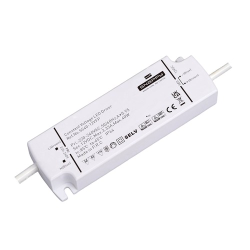 Snappy 40W / 24V DC voeding - 1.6A, IP44