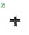 Zwarte aluminium railspot voor SHIFT - 48V, IP20