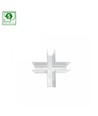 LEDlife wit LED armatuur in aluminium - IP20, binnenshuis