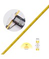 5m 7W/m 3mm COB-LED strip RA93 - 24V DC, IP20, 400 LED