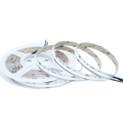 5m 20W/m RGB+WW COB-LED-strip - 24V DC, IP20, 784 LED