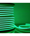 8W per meter Groen 8x16 CLIP-ON Neon Flex LED - 24V DC, IP67