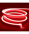 8W per meter Rood 8x16 CLIP-ON Neon Flex LED - 24V DC, IP67