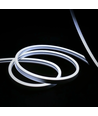 Koud Wit 8x16 CLIP-ON Neon Flex LED - 8W per meter, IP67, 24V