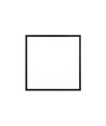 60x60 LED-panel, 40W - Hoogte:8mm, 80lm/W, IP20, zwart