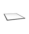 60x60 LED-panel, 40W - Hoogte:8mm, 80lm/W, IP20, zwart