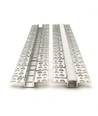 Flexibel stucwerk aluminium profiel voor LED strips - 2 meter, incl. cover
