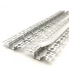 Flexibel stucwerk aluminium profiel voor LED strips - 2 meter, incl. cover