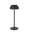 Oplaadbare LED tafellamp Binnen/buiten - Zwart, touch dimbaar, 3-in-1, IP54 buiten
