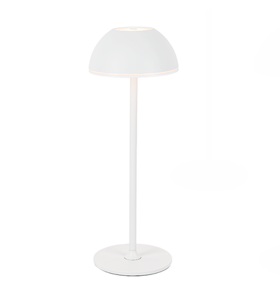 Oplaadbare LED tafellamp Binnen/buiten - Wit, touch dimbaar, 3-in-1, IP54 buiten
