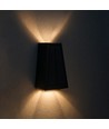 Solar wandlamp - IP54, zwart, up/down, schemersensor