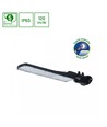 50W schemering LED straatlamp - Schemeringssensor, Ø60 mm, IP65, zwart, 230V