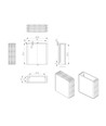 EasyDimmer500 - 250W LED dimmer, tuimel-/drukschakelaar dimmer, wisselschakeling, inbouw