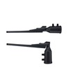 30W schemerings LED straatlamp - Schemeringssensor, Ø60 mm, IP65, zwart, 230V