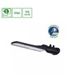 30W schemerings LED straatlamp - Schemeringssensor, Ø60 mm, IP65, zwart, 230V