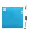 60x60 RGB+CCT LED-paneel, 36W - Hoogte: 13mm, Witte rand